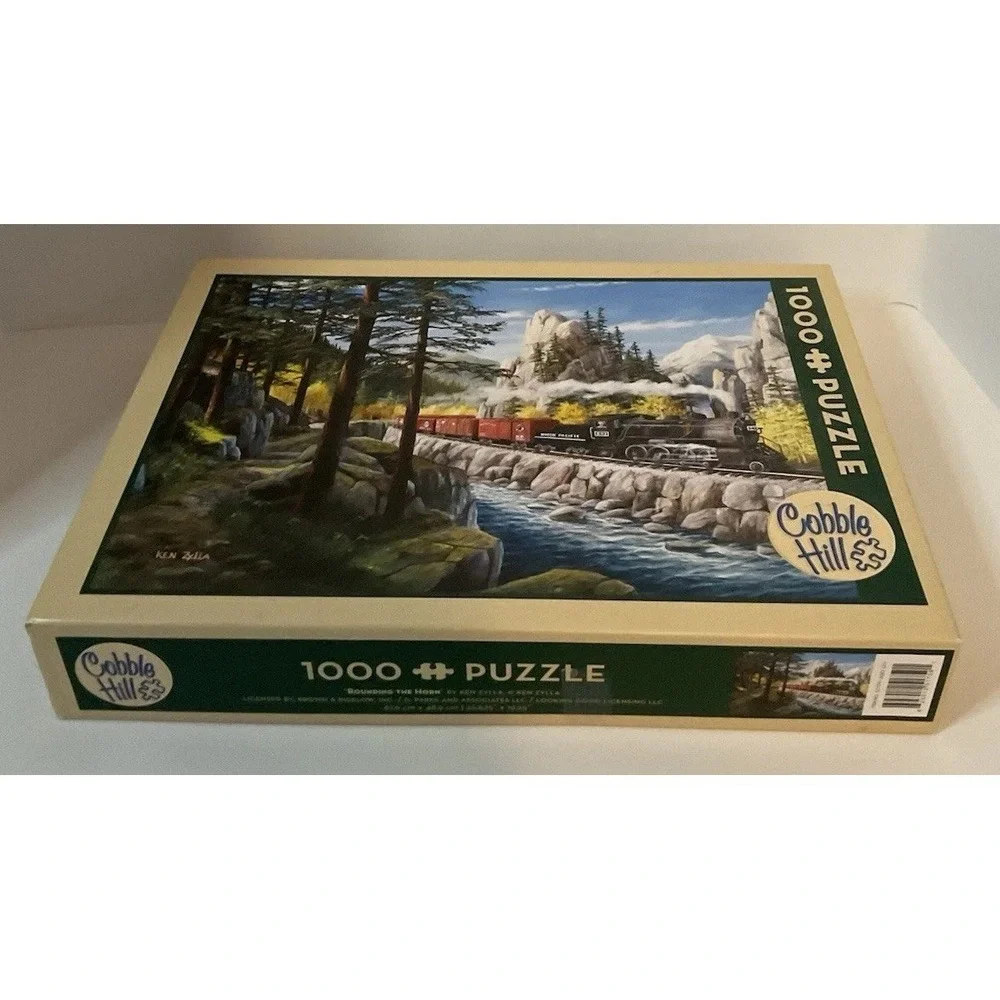 Cobble Hill Union Pacific‎ Train 1000 Piece Puzzle